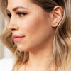 Scream Pretty Hannah Martin Star Ear Climber Stud Earrings - Gold