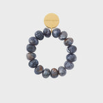 Vanessa Baroni Stone Flex Bracelet  - Blue Jeans Marble