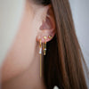 Enamel Copenhagen Petite Soleil Stud Earrings - Gold