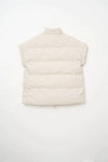 Tanta Pozzanghera Sleeveless Puffer Jacket - Ivory