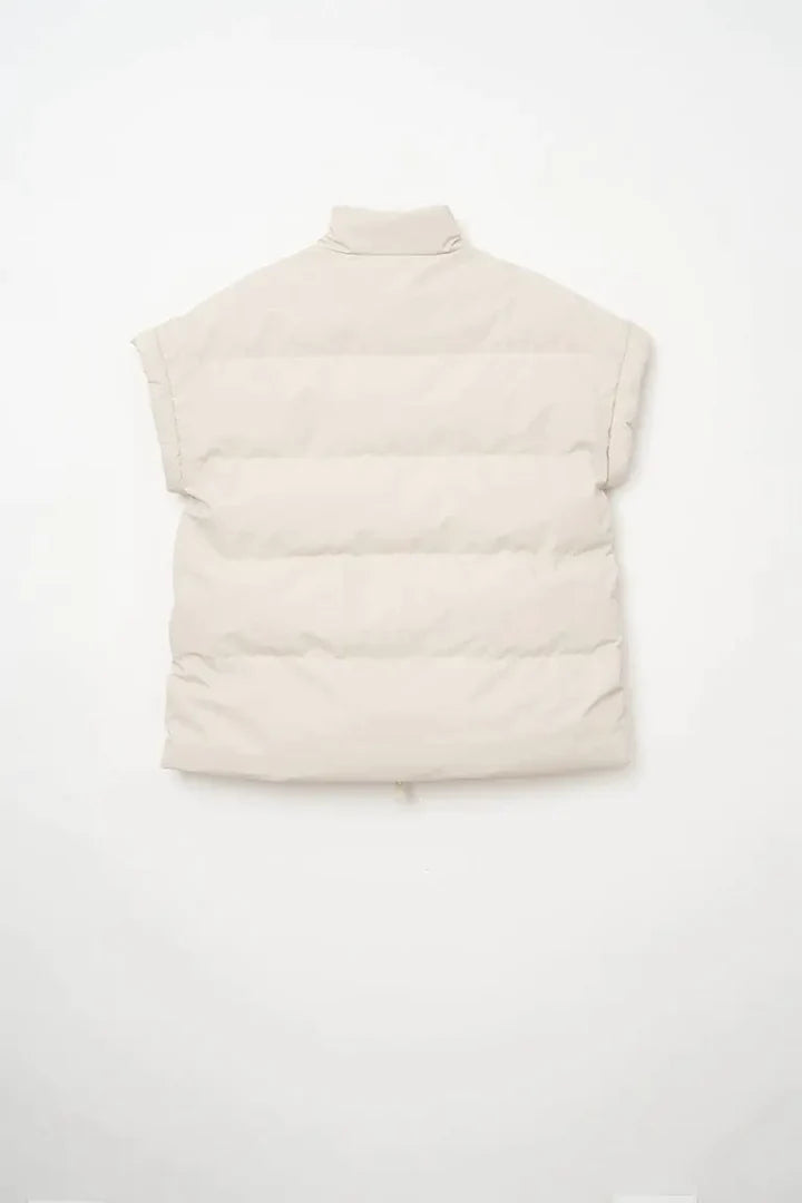 Tanta Pozzanghera Sleeveless Puffer Jacket - Ivory