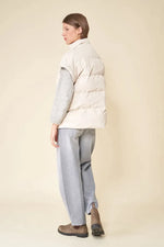 Tanta Pozzanghera Sleeveless Puffer Jacket - Ivory