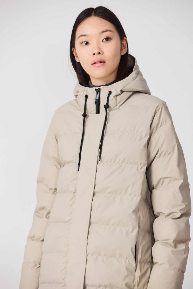 TANTA Puddle Coat - Stone Grey