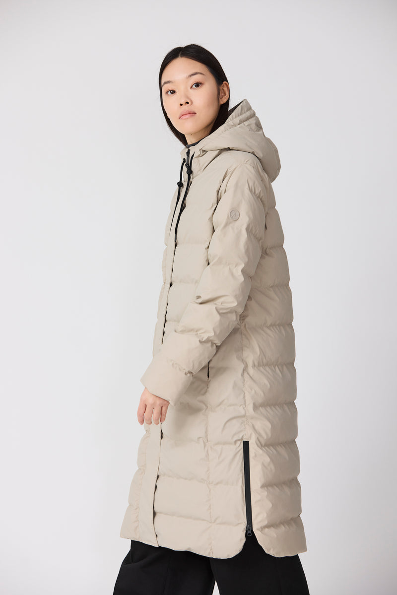 TANTA Puddle Coat - Stone Grey
