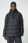 Tanta Nieve Quilted Raincoat - Black
