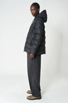 Tanta Nieve Quilted Raincoat - Black