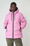 Tanta Nieve Quilted Raincoat - Moonlite Mauve