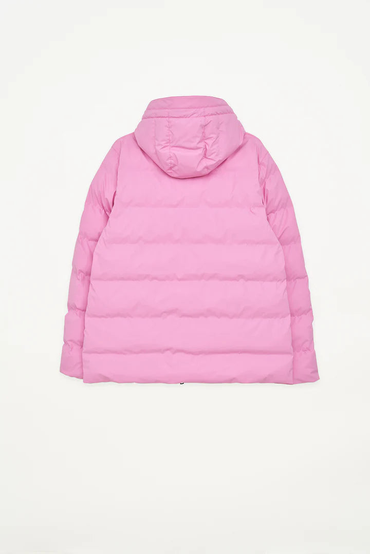 Tanta Nieve Quilted Raincoat - Moonlite Mauve