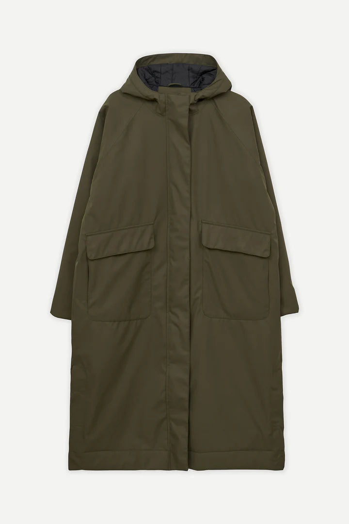 TANTA Torm Trench Coat - Khaki