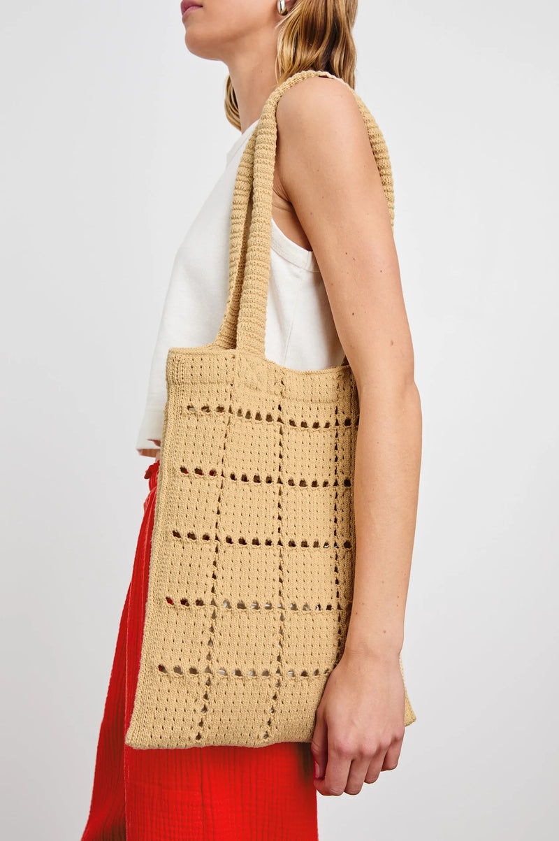 Rails The Crochet Tote Bag - Rattan