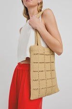 Rails The Crochet Tote Bag - Rattan