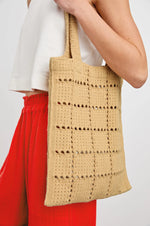 Rails The Crochet Tote Bag - Rattan