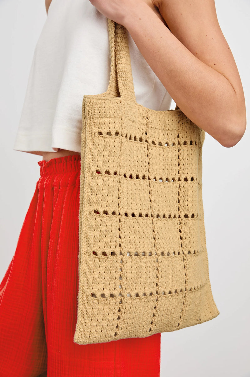 Rails The Crochet Tote Bag - Rattan