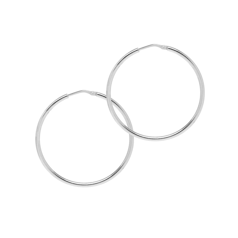 The Hoop Station Chica Latina Small - Silver