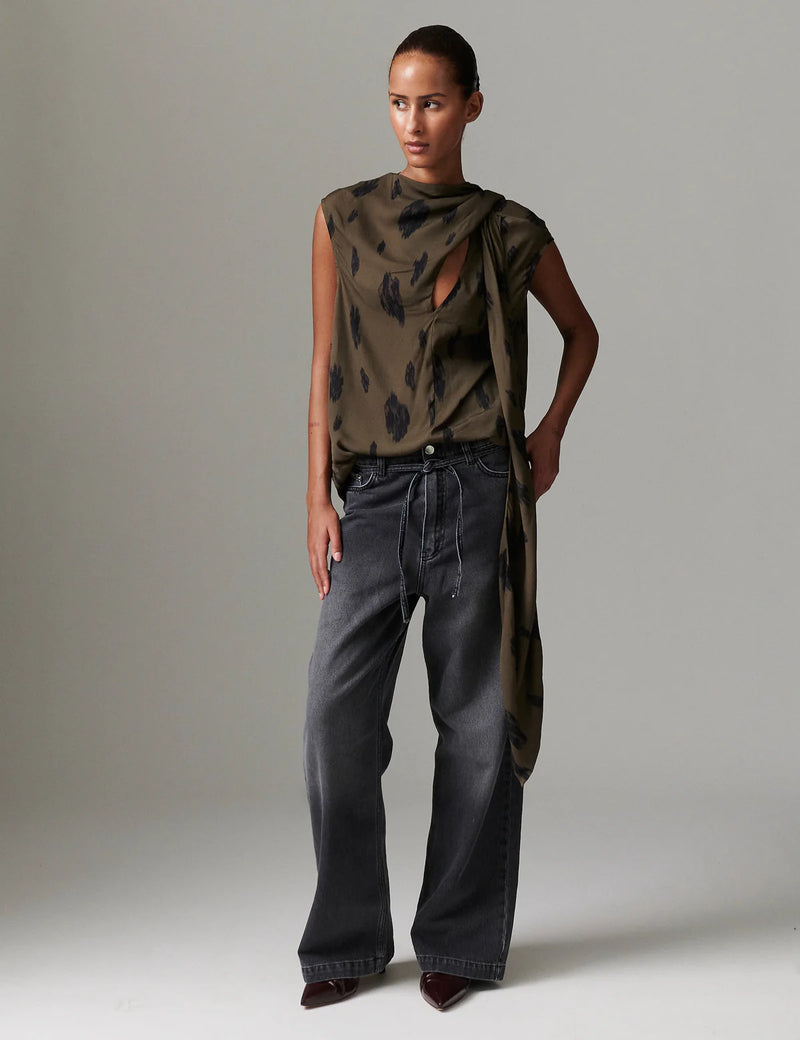Day Birger Et Mikkelson Timett Blouse - Abstract Animal