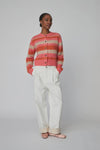 Stella Nova Two Toned Cotton Pants - Denim Moon