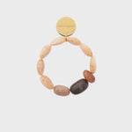 Vanessa Baroni Unique Flex Bracelet  - Creme Brulee Marble