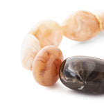 Vanessa Baroni Unique Flex Bracelet  - Creme Brulee Marble