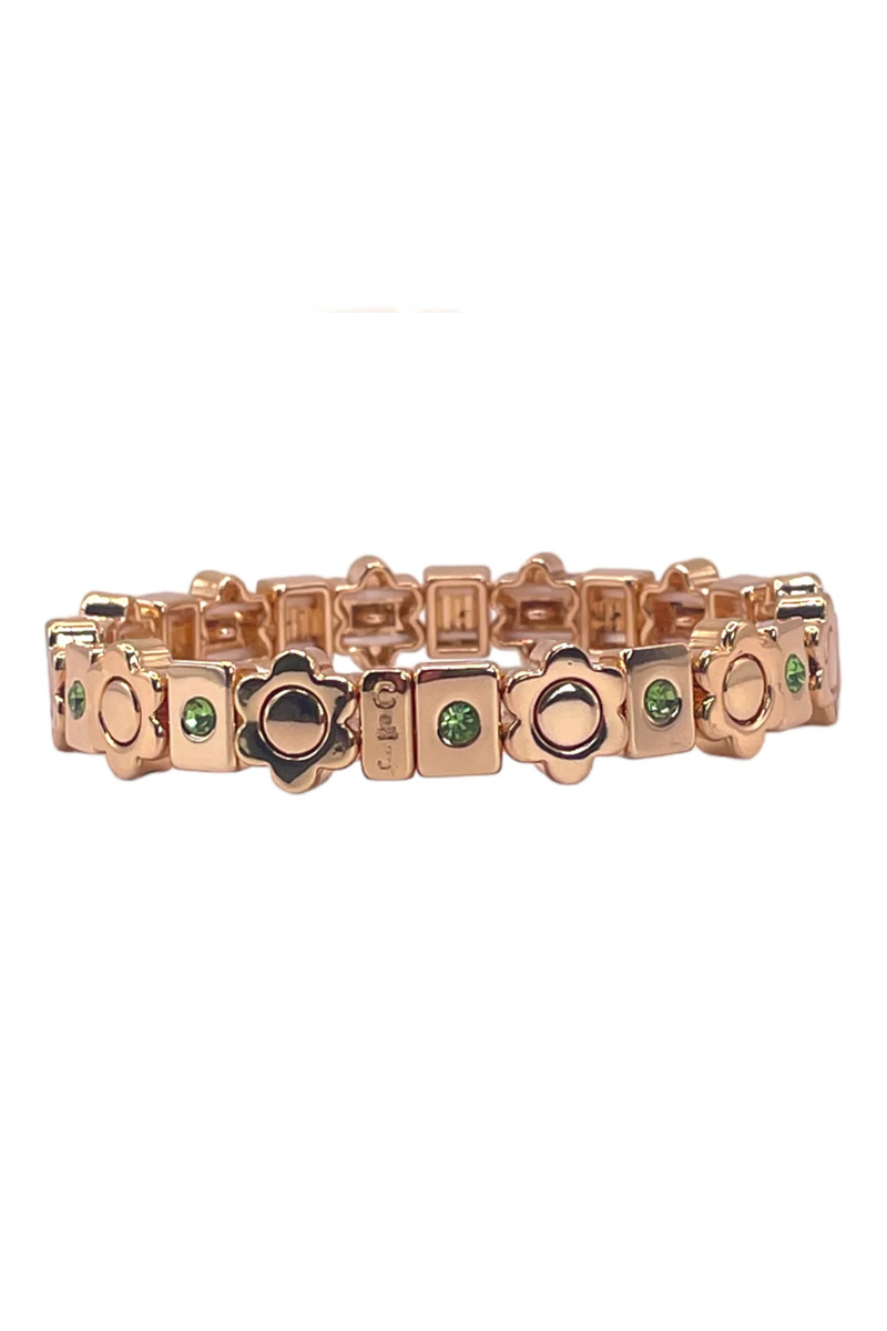Coco & Jane Loves Rocky Jewels Bracelet - Green