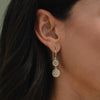 Anna Beck Clarity Earrings - Gold/Silver