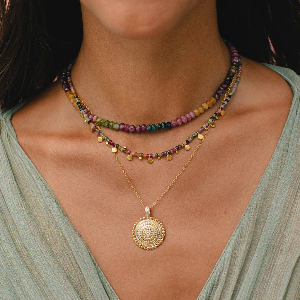 Anna Beck Sundara Pendant Necklace - Gold