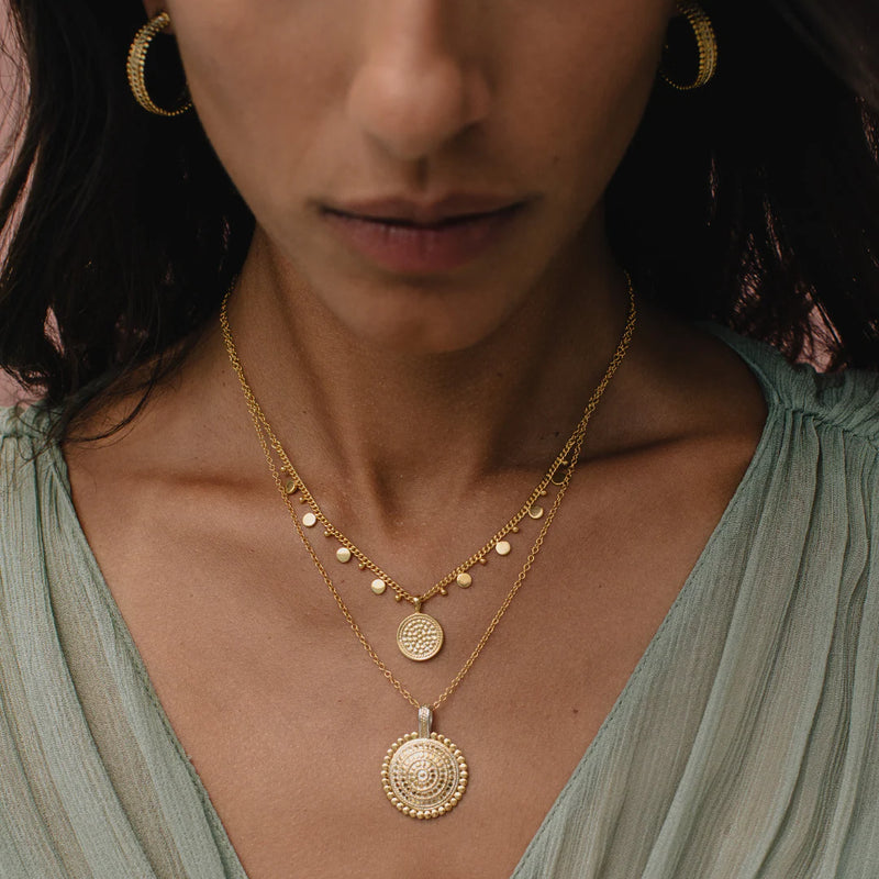 Anna Beck Sundara Pendant Necklace - Gold