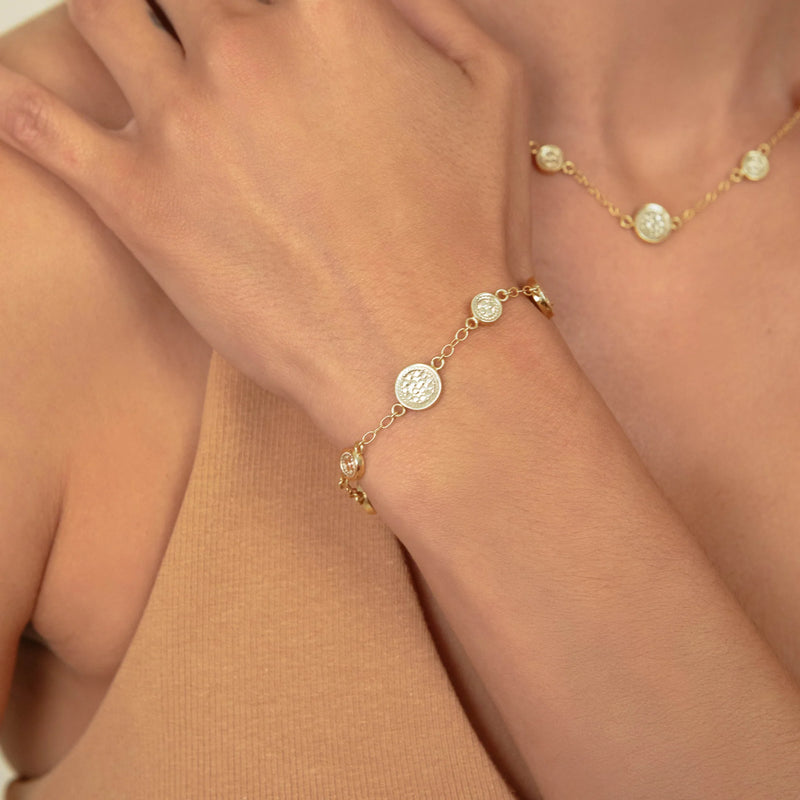 Anna Beck Classic Station Bracelet - Gold