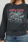 Rails Paris Map Vintage Raglan Sweatshirt