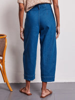 Vivere Waverley Barrel Leg Denim Jeans - Blue