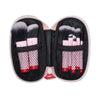 Donna May London 8-Piece Travel Makeup Brush Set Case - Blush Pink