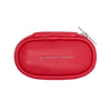 Donna May London 8-Piece Travel Makeup Brush Set Case - Red