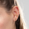 Scream Pretty Solder Dot Bead Single Ear Cuff - Gold Plated