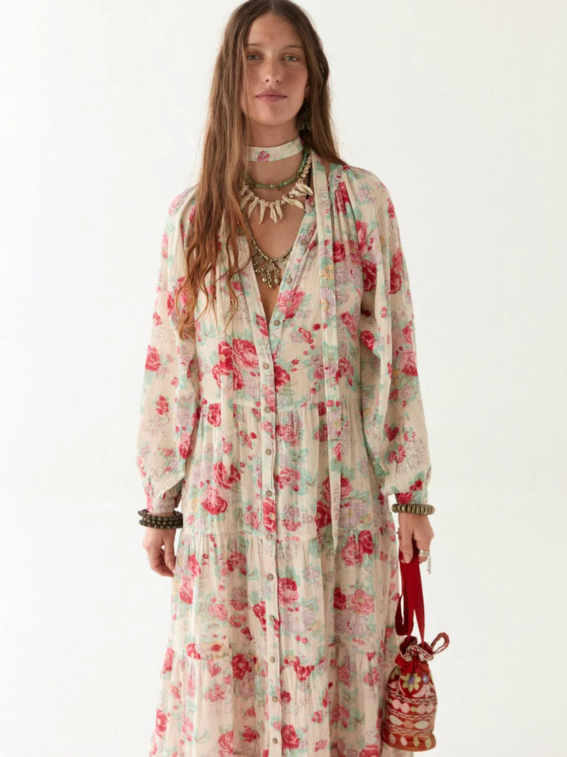 Maison Hotel Agustina Dress - Candy Roses