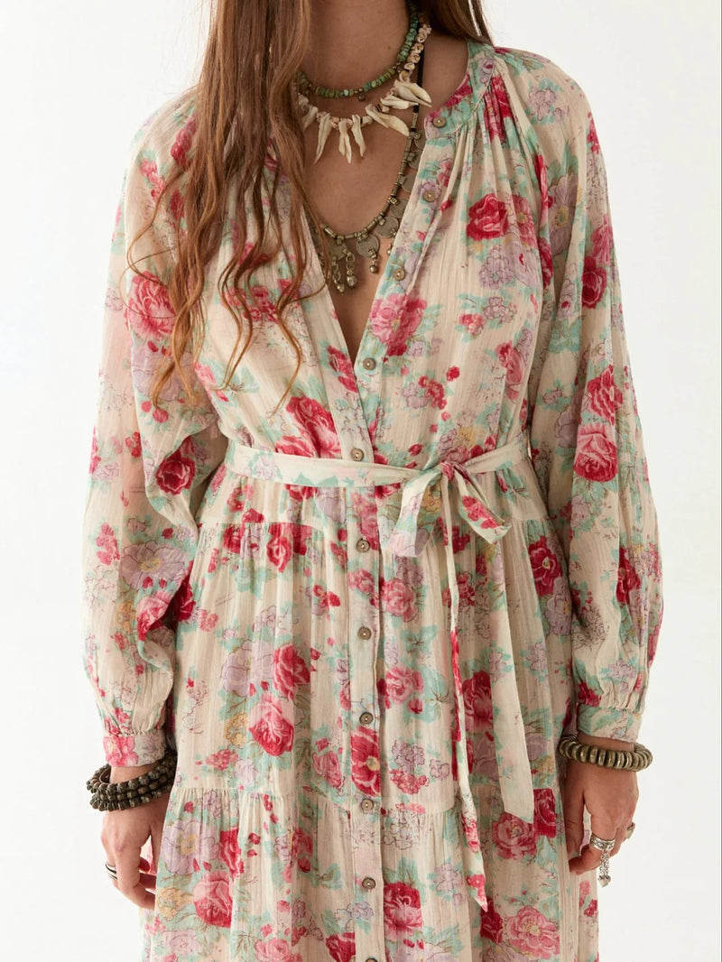 Maison Hotel Agustina Dress - Candy Roses