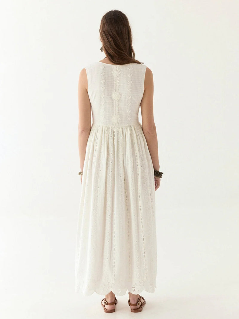 Maison Hotel Amandine Dress - Lord Byron Pearl