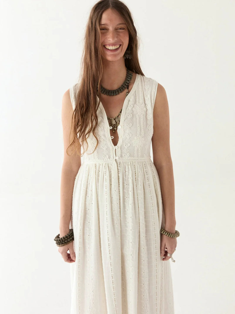 Maison Hotel Amandine Dress - Lord Byron Pearl