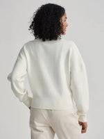 Varley Felise Relaxed Knit - Egret