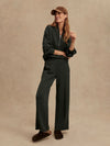 Varley The Wide Leg Pant 30 - Olive Marl
