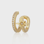 Scream Pretty Double Band Small Ear Cuff - Gold