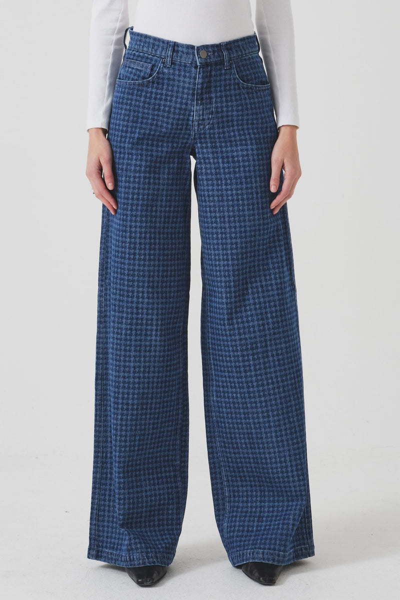 Seventy + Mochi Bay Jean  - Houndstooth Idaho