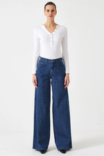 Seventy + Mochi Bay Jean  - Houndstooth Idaho