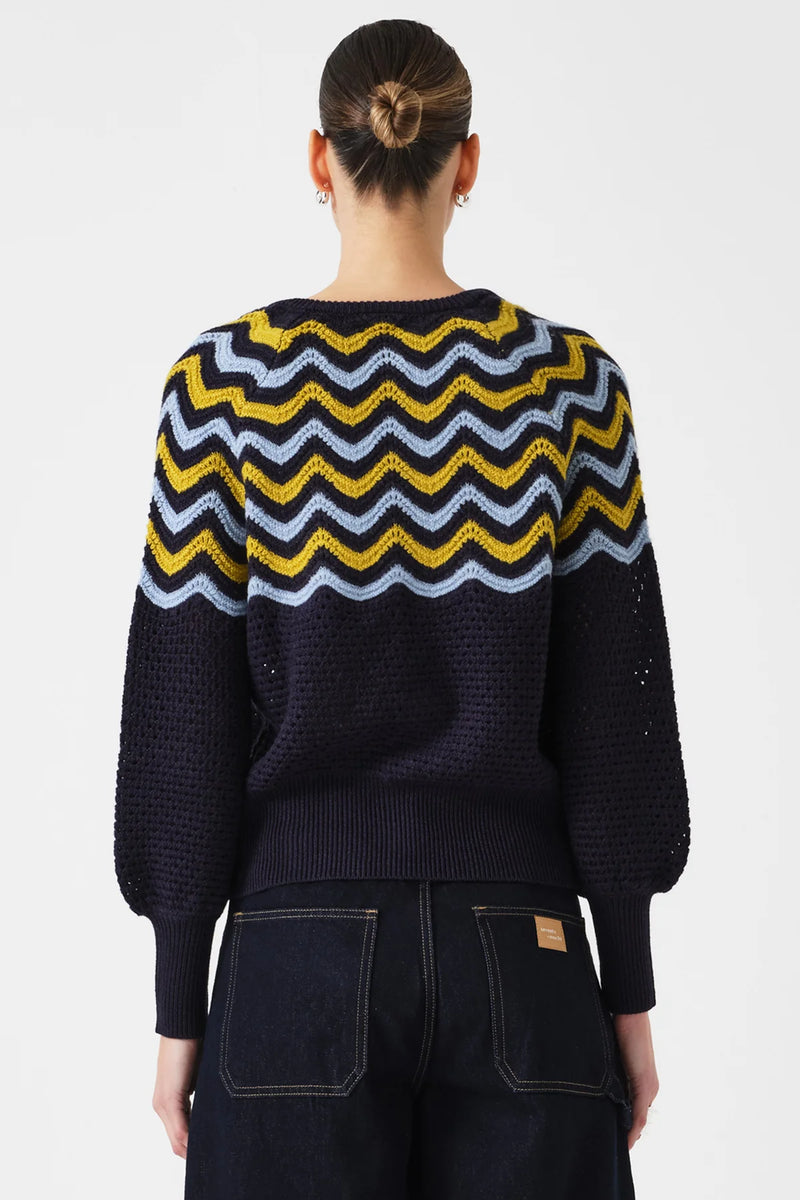 Seventy + Mochi Bennie Cardigan - Navy