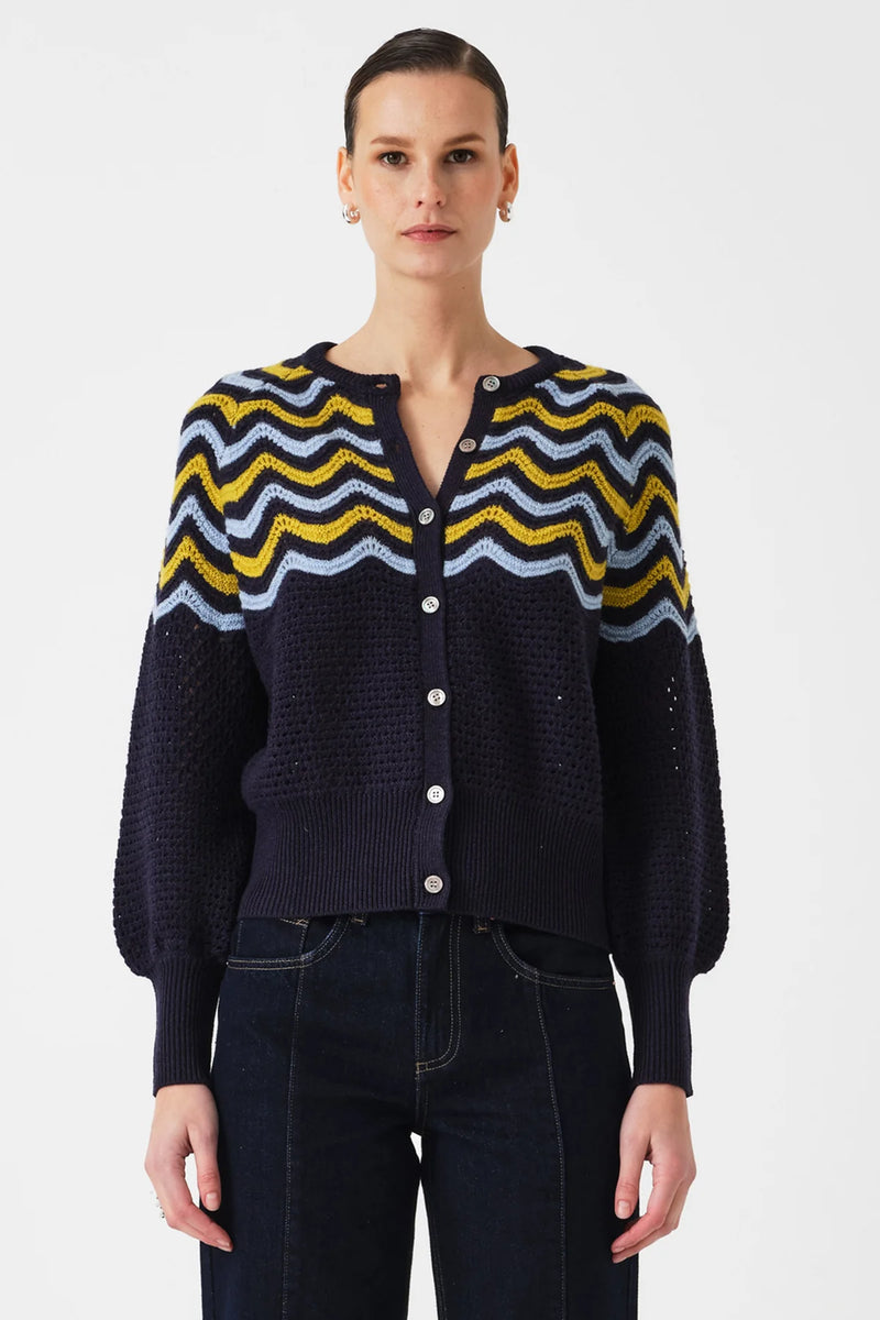 Seventy + Mochi Bennie Cardigan - Navy