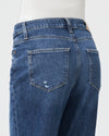 Paige Brigitte Straight Leg Raw Hem Jeans - Whatever Distressed