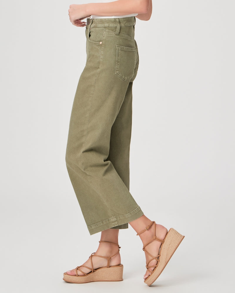 Paige Anessa Jeans - Vintage Mossy Green