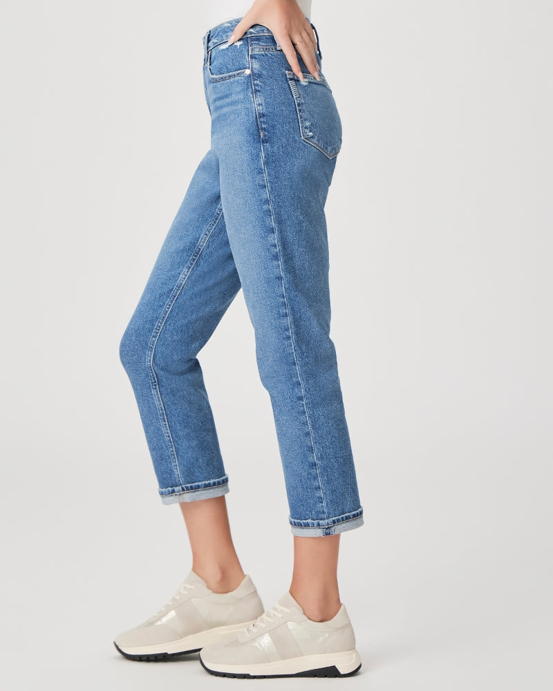 Paige High Rise Brigitte Slim Boyfriend Jeans - Le Club