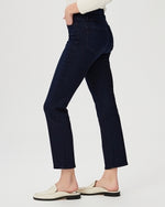 Paige Cindy High Rise Straight Ankle Jeans - Sussex