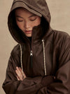 Varley Kirsten Rain Coat - Dark Truffle