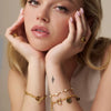 Orelia Mariner Chain T-Bar Bracelet - Gold