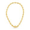 Orelia Mariner Chain T-Bar Necklace - Gold
